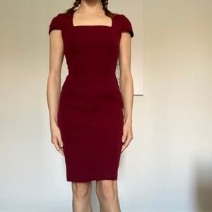 Red Pencil Dress